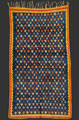 TM 621, extremely fine Ait Ouaouzguite pile rug with rare indigo blue ground, Jebel Siroua region, southern Morocco, 1930s, 240 x 135 cm (8' x 4' 6''), high resolution image + price on request







